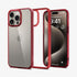 ACS07209 - iPhone 15 Series Ultra Hybrid Case in Natural Titanium showing the back